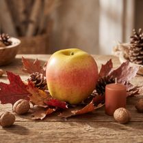 Itens Chupeta de comida decorativa maçã amarela e vermelha Ø9cm