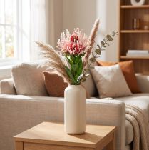 Itens Protea Artificial Rosa 73cm