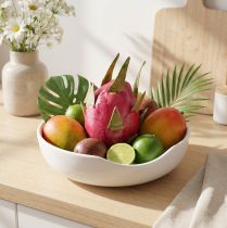 Itens Fruta do dragão artificial (pitaya) decorativa, Ø8cm L15cm