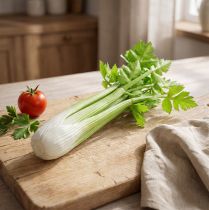 Itens Talos de aipo artificiais decoração vegetal com toque real 30cm