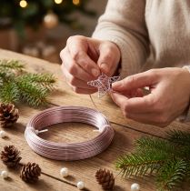 Itens Fio de alumínio para decorações delicadas e ideias criativas de artesanato.