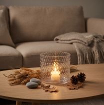 Itens Vidro de lanterna, vidro de castiçal, vidro de vela Ø11,5cm A9,5cm