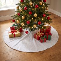 Itens Capa para árvore de natal Capa para árvore de natal brilho branco Ø100cm