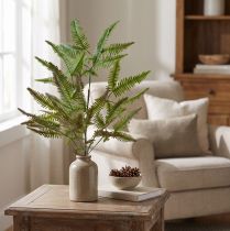 Itens Samambaia artificial planta artificial folhas de samambaia verde 44 cm
