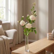 Itens Rose branch crème / rosé 100cm