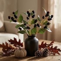 Itens Ramo decorativo de alta qualidade com frutos de amoreira para arranjos elegantes.