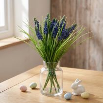 Itens Jacintos de uva 28cm - 30cm Azul 15 pcs