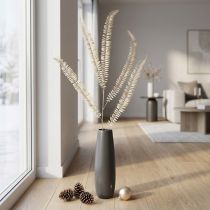 Itens Plantas artificiais de samambaia ramificada creme branco C120cm
