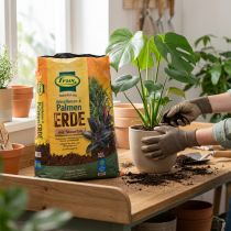Itens Frux Green Plant &amp; Palm Soil com Fertilizante de Liberação Lenta 10l
