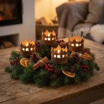 Itens Suporte para velas adesivas Ø3,8cm H10,5cm 4 unidades