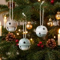 Itens Sinos de metal Sinos de Natal Menta Bege Ø3cm 16 unidades