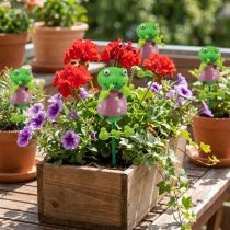 Itens Plugues para plantas sapos plugues decorativos para flores 24 cm 16 unidades