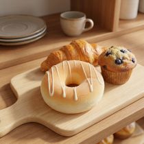 Itens Rosquinha decorativa, réplica detalhada e incrivelmente realista, para padarias e cafés, 8 cm