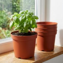 Itens Vaso para plantas Vaso interno de plástico Ø15cm 10 unidades