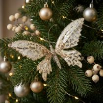 Itens Borboleta para prender, decoração de árvore, Advento, decoração de casamento, clipe de decoração L16cm L13cm