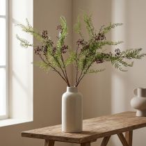 Itens Ramos decorativos ramo de pimenta artificial com bagas 90 cm 2 unidades