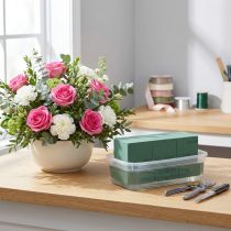 Itens Espuma floral Ideal 20 tijolos