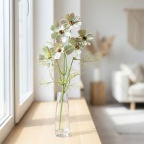 Itens Cesta de jóias Cosmea verde artificial flores de verão 61cm