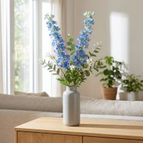 Itens Delphinium Artificial em Azul Flor de Jardim L88cm 2pcs