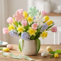 Itens Bastão de Flores Pastel Ø8,5cm 12 unidades
