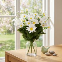 Itens Buquê de margaridas branco 45cm