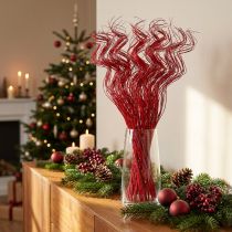 Itens Ting Ting Encaracolado 60cm Vermelho 40 unidades
