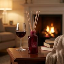 Itens Difusor de fragrância ambiente em bastões de fragrância Camila vinho tinto 100ml