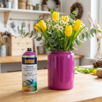 Itens Belton tinta à base de água rosa tráfego roxo spray de alto brilho 400ml