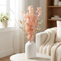 Itens A flor seca Nicandra cria uma atmosfera romântica para qualquer ambiente. 75cm