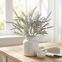 Itens Lavanda Artificial Plantas Artificiais Roxo 38cm 3 Buquê 9pcs