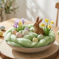 Itens Lã para artesanato, lã decorativa, cordão de lã para diversas ideias criativas e projetos de artesanato, 2m verde claro
