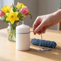 Itens Fio Wick 55m azul