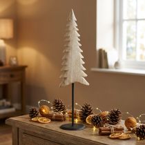 Itens Árvore de Natal de madeira decoração de Natal Paulownia natural H54cm