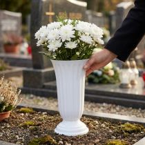 Itens Vaso Lilia branco Ø20cm 1ud