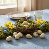 Itens Decoração de ovos de codorna Creme de ovos soprados de Páscoa 3cm 50 un