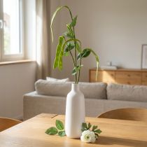 Itens Ramo decorativo de feijão, planta artificial verde 95cm