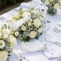 Itens Decoração de casamento pombos como um par de pombos em clipe branco 22cm 2 peças