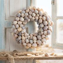 Itens Guirlanda de caracol para pendurar, guirlanda decorativa, estilo marítimo, Nathai, Ø35cm