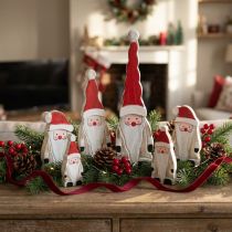 Itens Papai Noel 17cm 6pcs