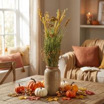 Itens Ramo de grama decoração de outono com yarrow 64 cm