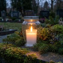 Itens Recarga de velas para luzes graves brancas 22h Alt.6,5 cm 15 unidades