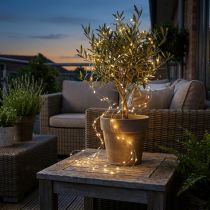 Itens Luzes de fada LED com temporizador de luzes de fada fora de 180 cm