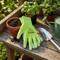 Itens Luvas de jardim Kixx verde claro, tamanho 10