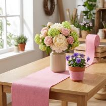 Itens Fita de feltro, fita adesiva rosa velho 15cm 5m