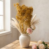 Itens Buquê de flores secas de endro com delicadas flores para decoração romântica vintage, 55 cm