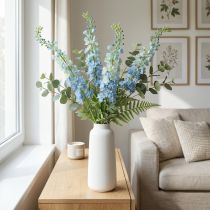 Itens Larkspur artificial azul flor artificial delphinium 130cm