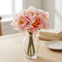 Itens Paeonia Peônia Flor Artificial Peônia Rosa Ø6cm 28cm 7 un