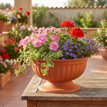 Itens Tigela com base terracota Ø35cm