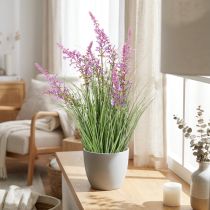 Itens Folhagem decorativa com flores delicadas para um design de interiores elegante, 67 cm