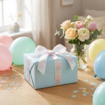 Itens Fita de presente Feliz Aniversário decoração de aniversário 40mm 15m